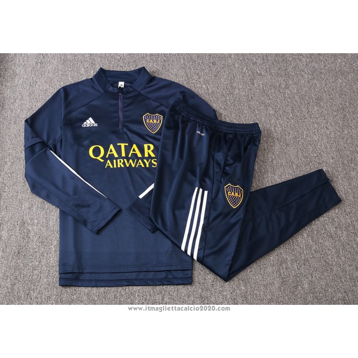 Tuta da Track Felpa Boca Juniors 2020 2021 Blu